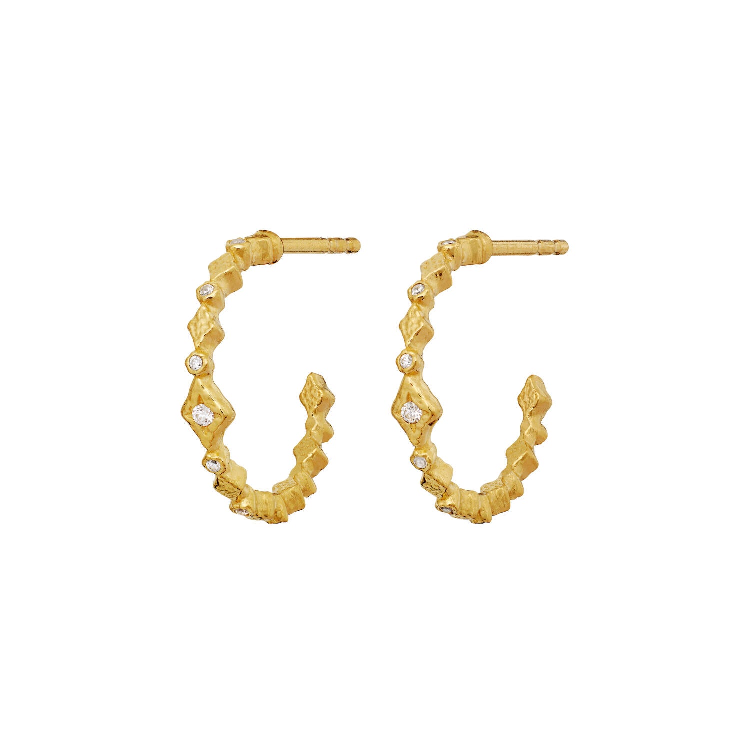 Arlette hoops - forgyldt